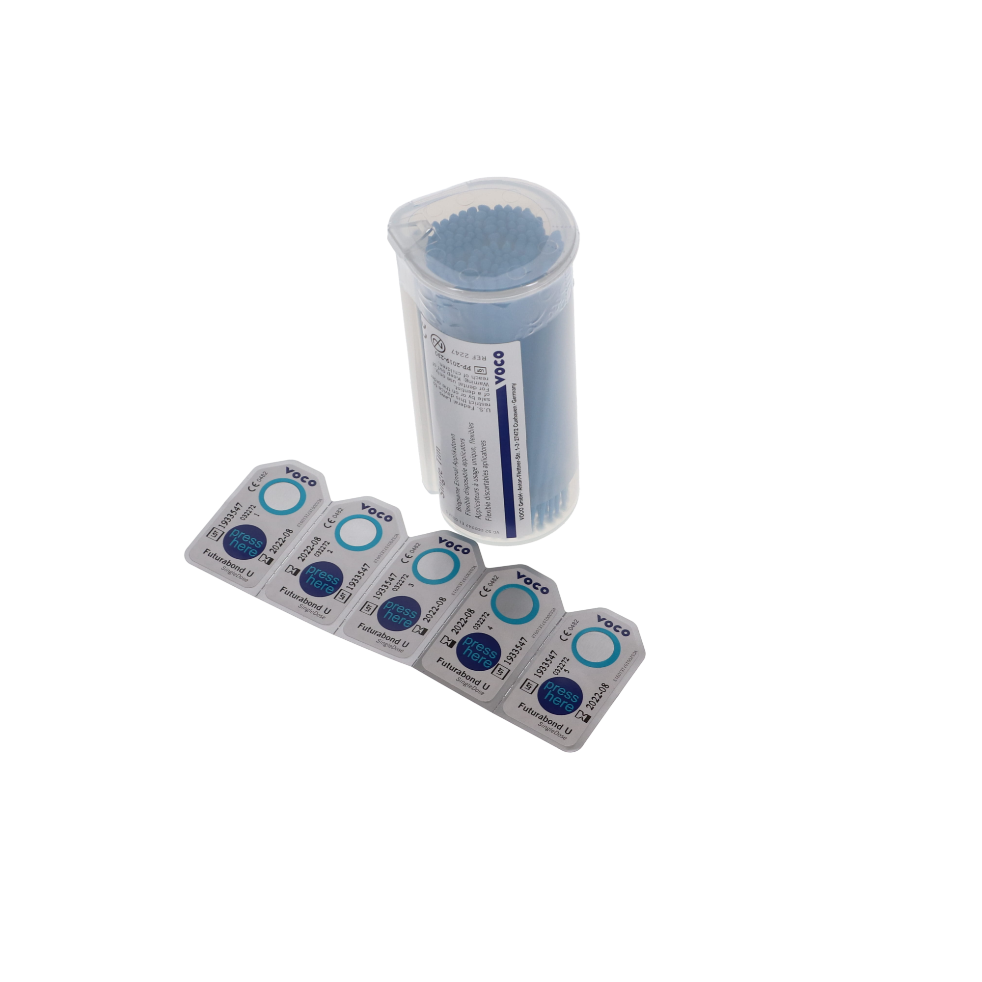 Futurabond U Universal Adhesive, Dual-Cure, Single Dose Refill, 200/Pk, 1572 product image