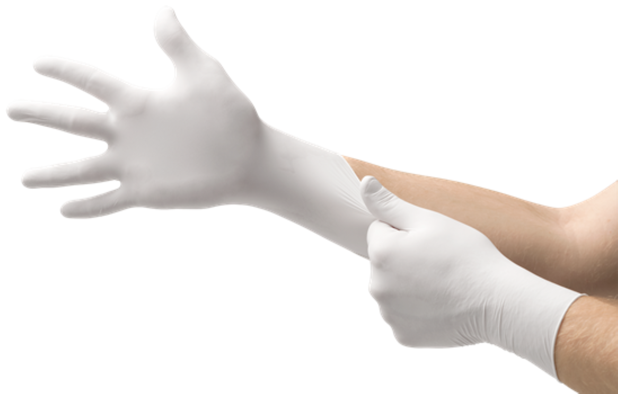 Micro-Touch Plus Gloves, Powder-Free, Latex, Medium, 150/Box product image