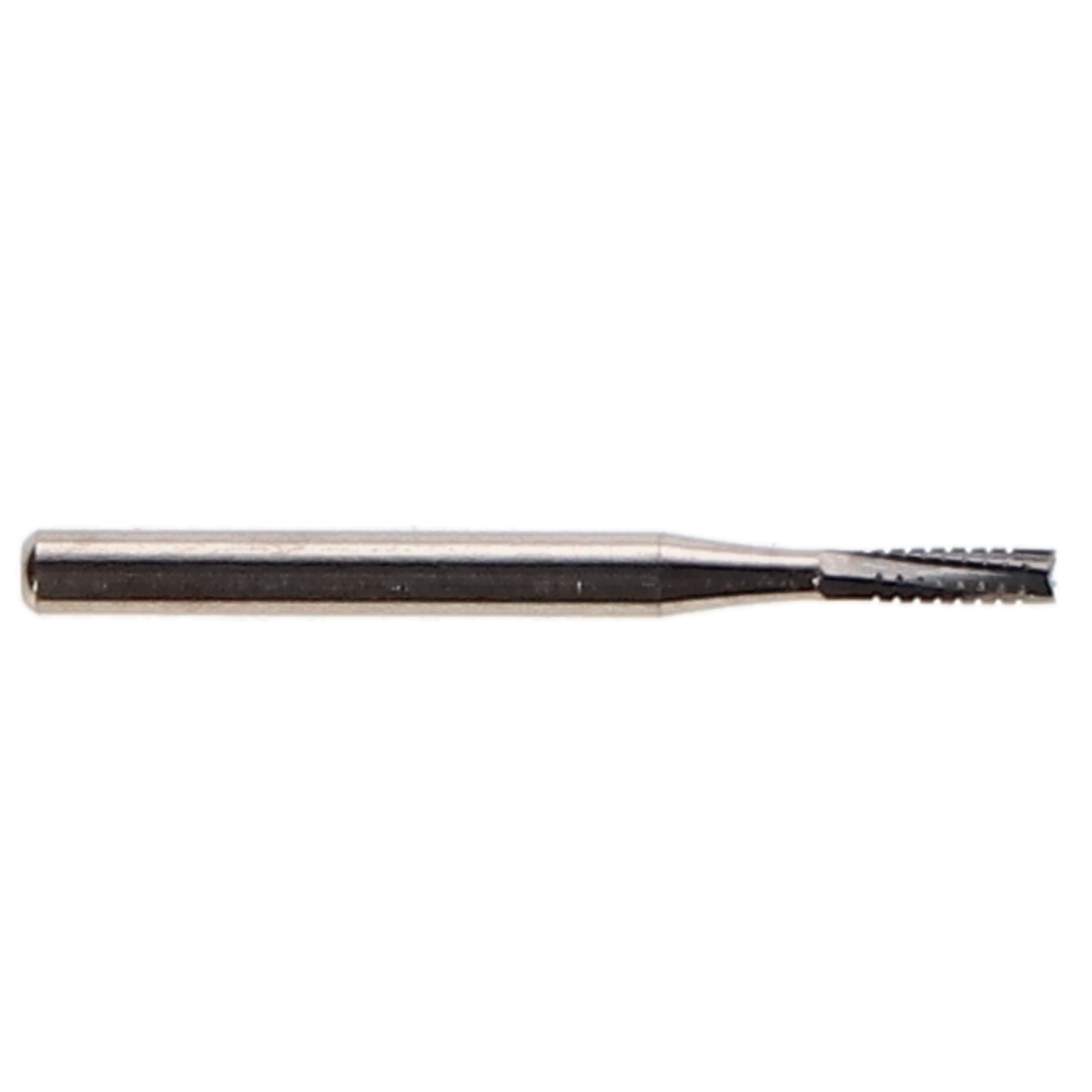 Carbide Bur, FG, # 557, Straight Cross Cut Fissure, 1.0 mm, 100/Pk, FG557-100 product image