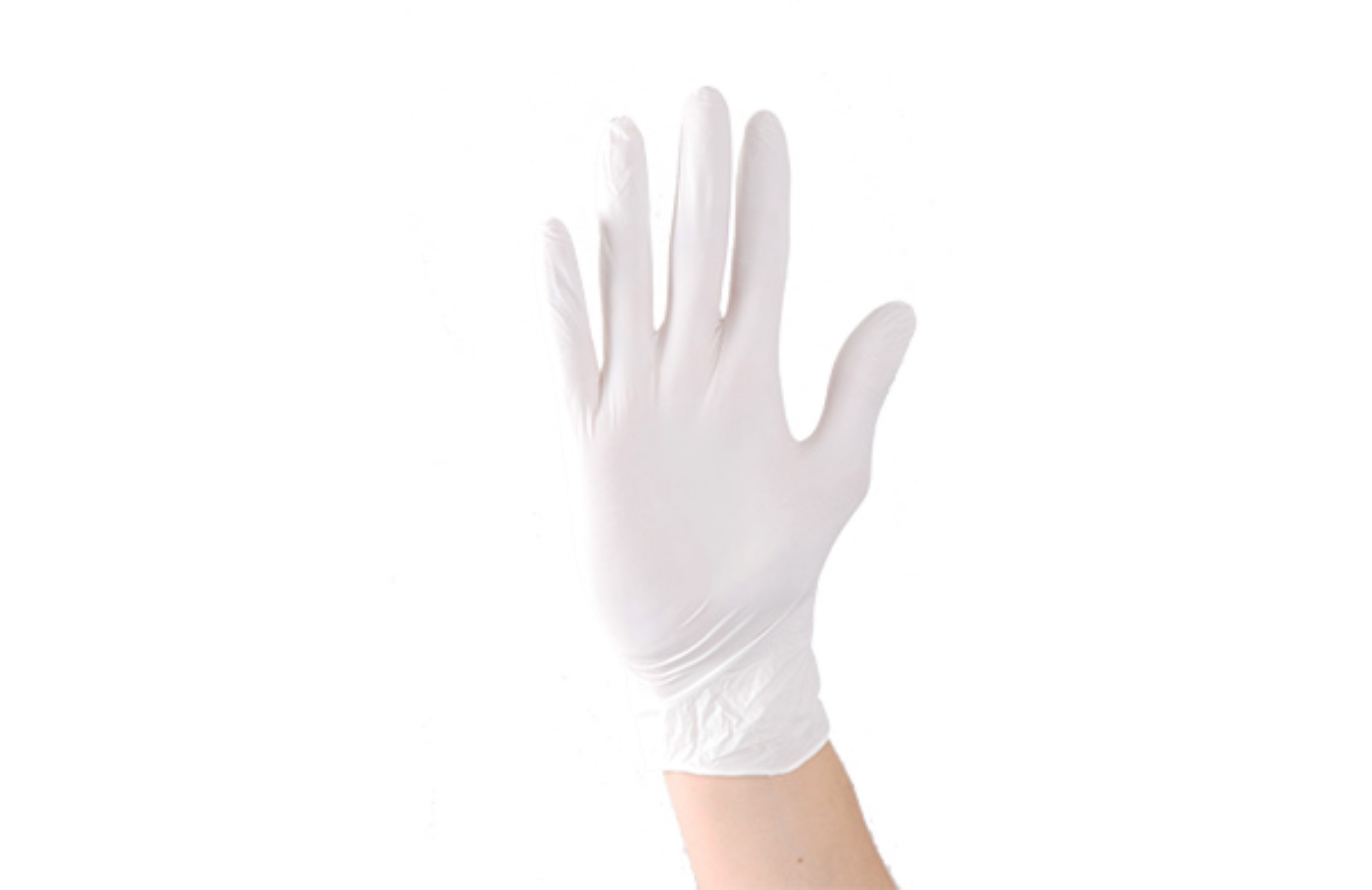 Aurelia Quest Nitrile Examination Gloves, Powder-Free, Extra Small, White, 100/Box product image