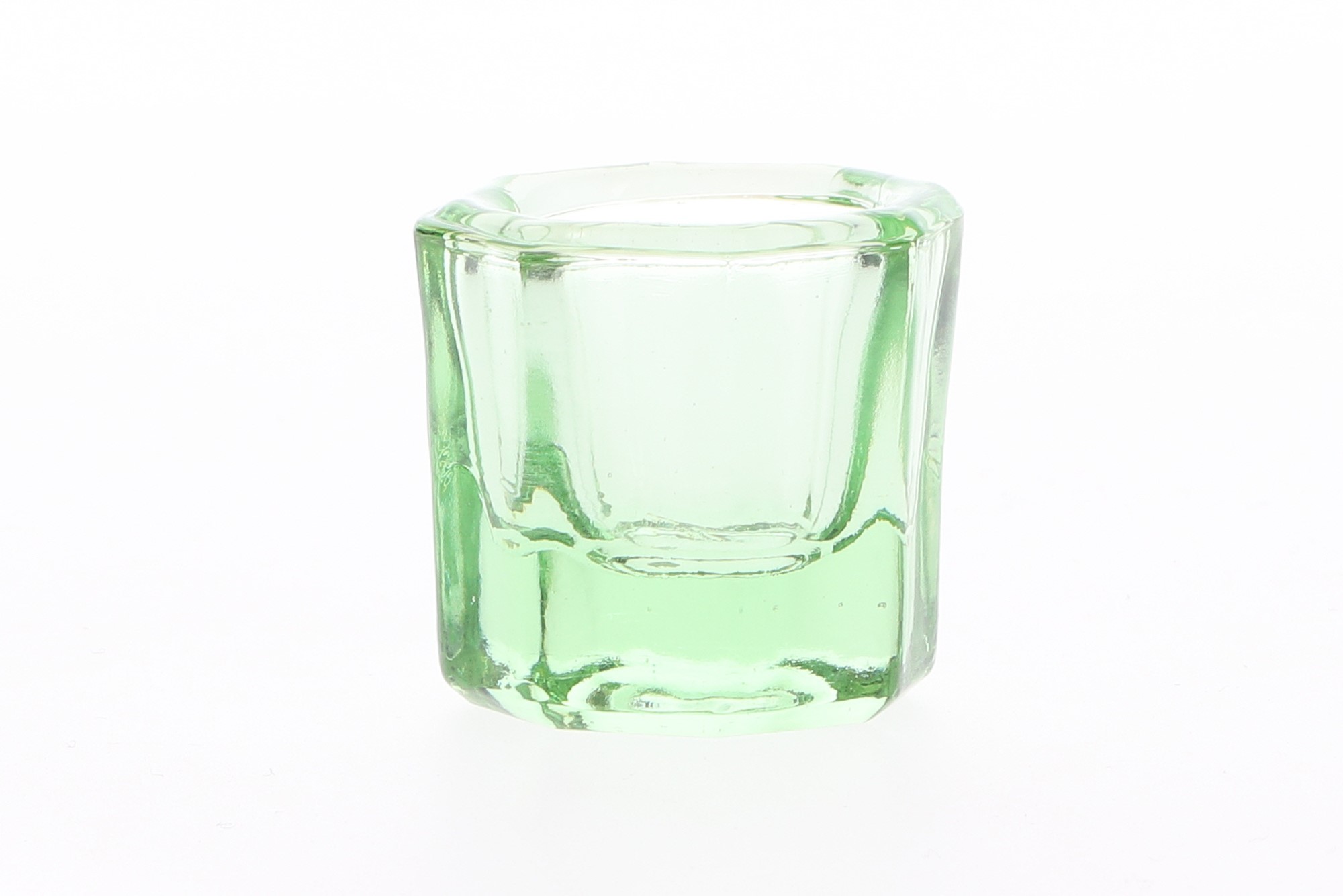 Glass Dappen Dishes, Green, 1/Pk, AC113 image