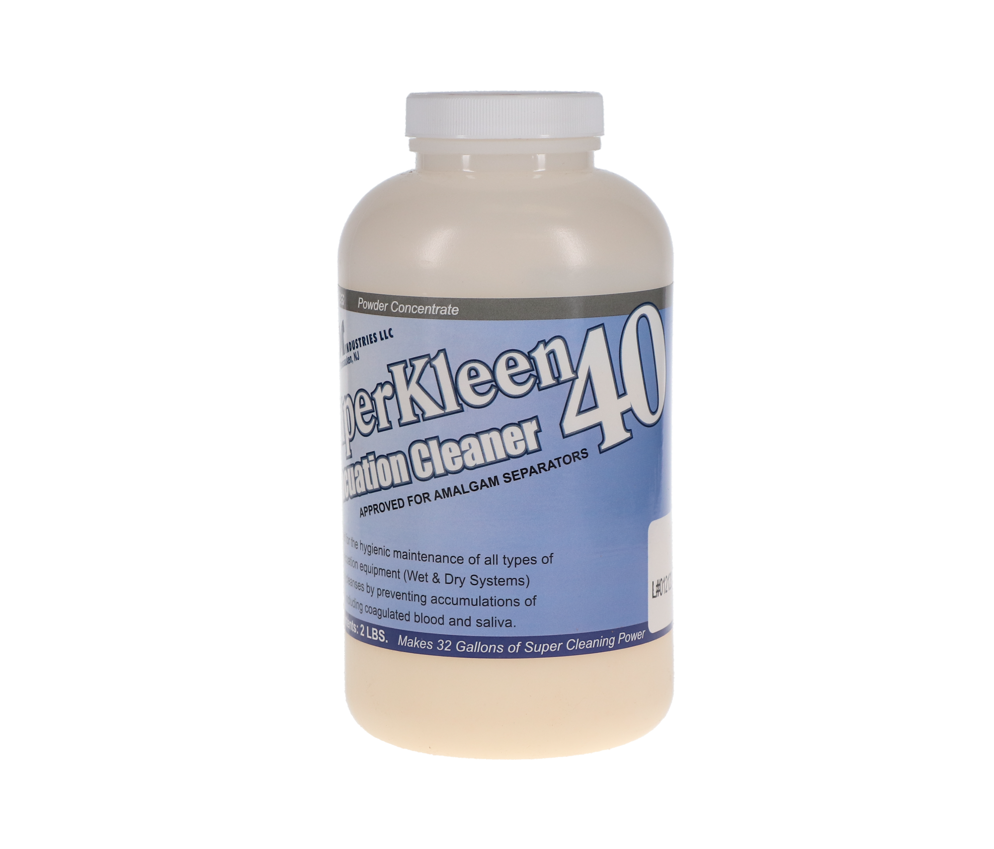 Optimize, Superkleen 40, Evacuation System Cleaner Powder, 32 oz, 1/Pk, 00136 thumbnail 3