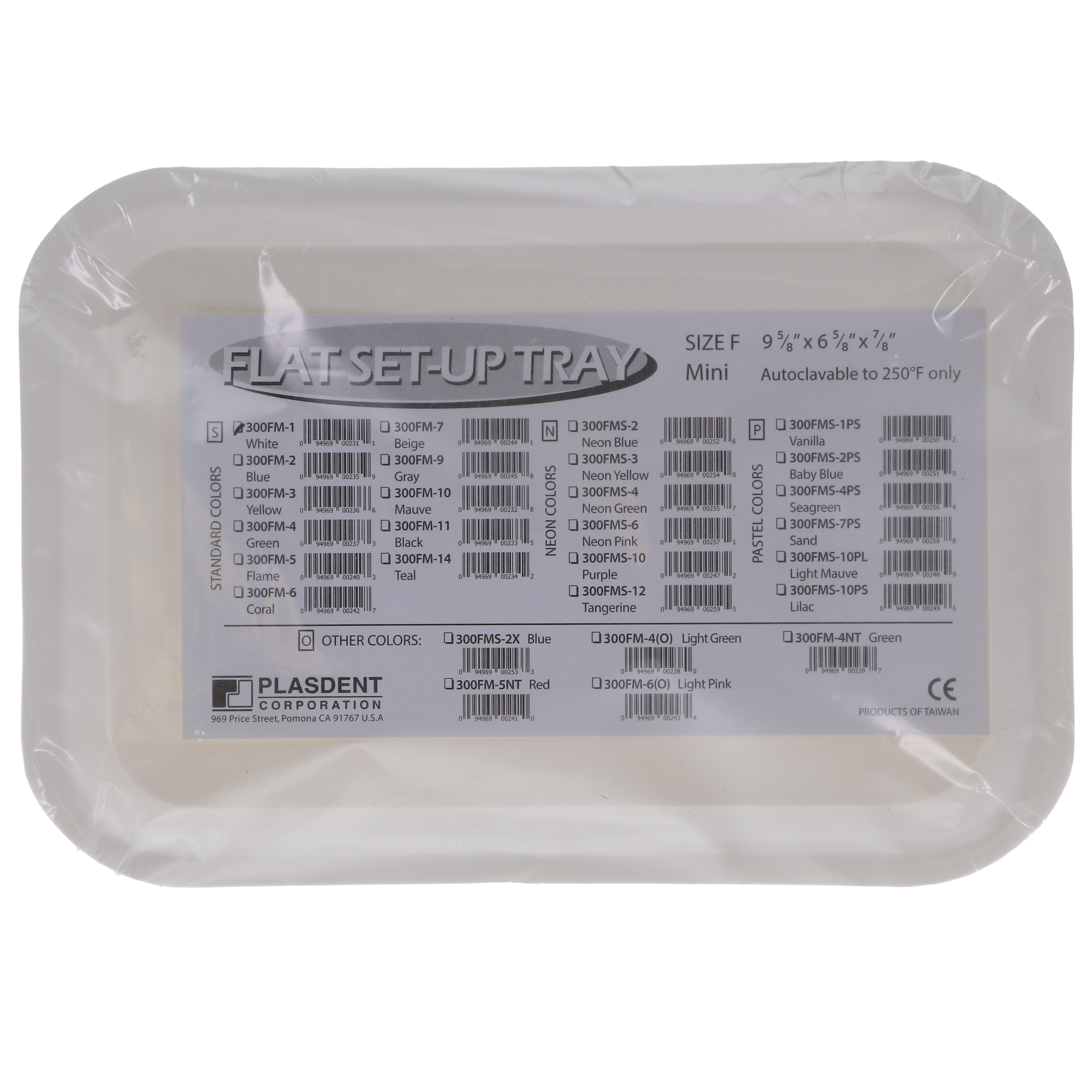 Flat Tray # F, White, 1/Pk, OR350 thumbnail 3