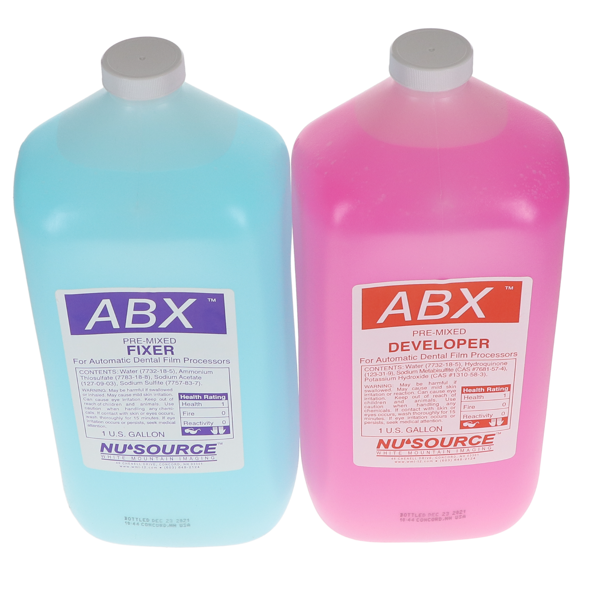 Automatic Developing Solution, Fixer and Developer, Gallon Set, 4/Pk, XR330 image