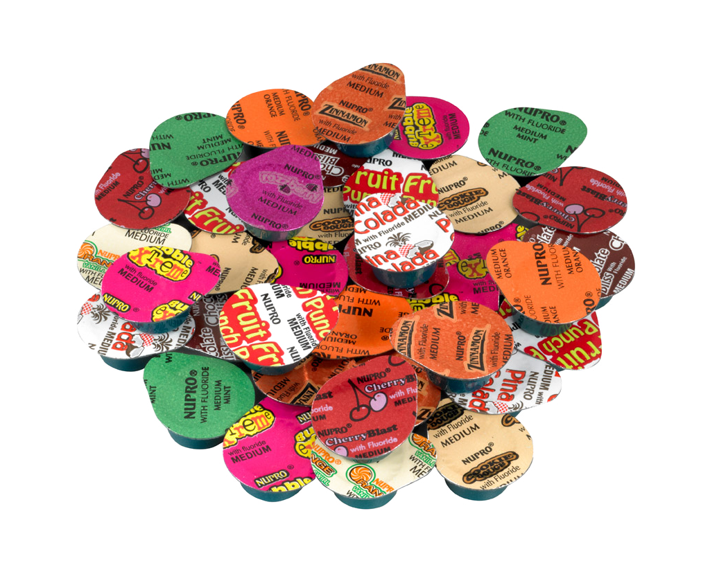 Nupro Extra Care Prophy Paste, Fluoride Cup, Medium, Grape, 200/Box, 801226 thumbnail 10