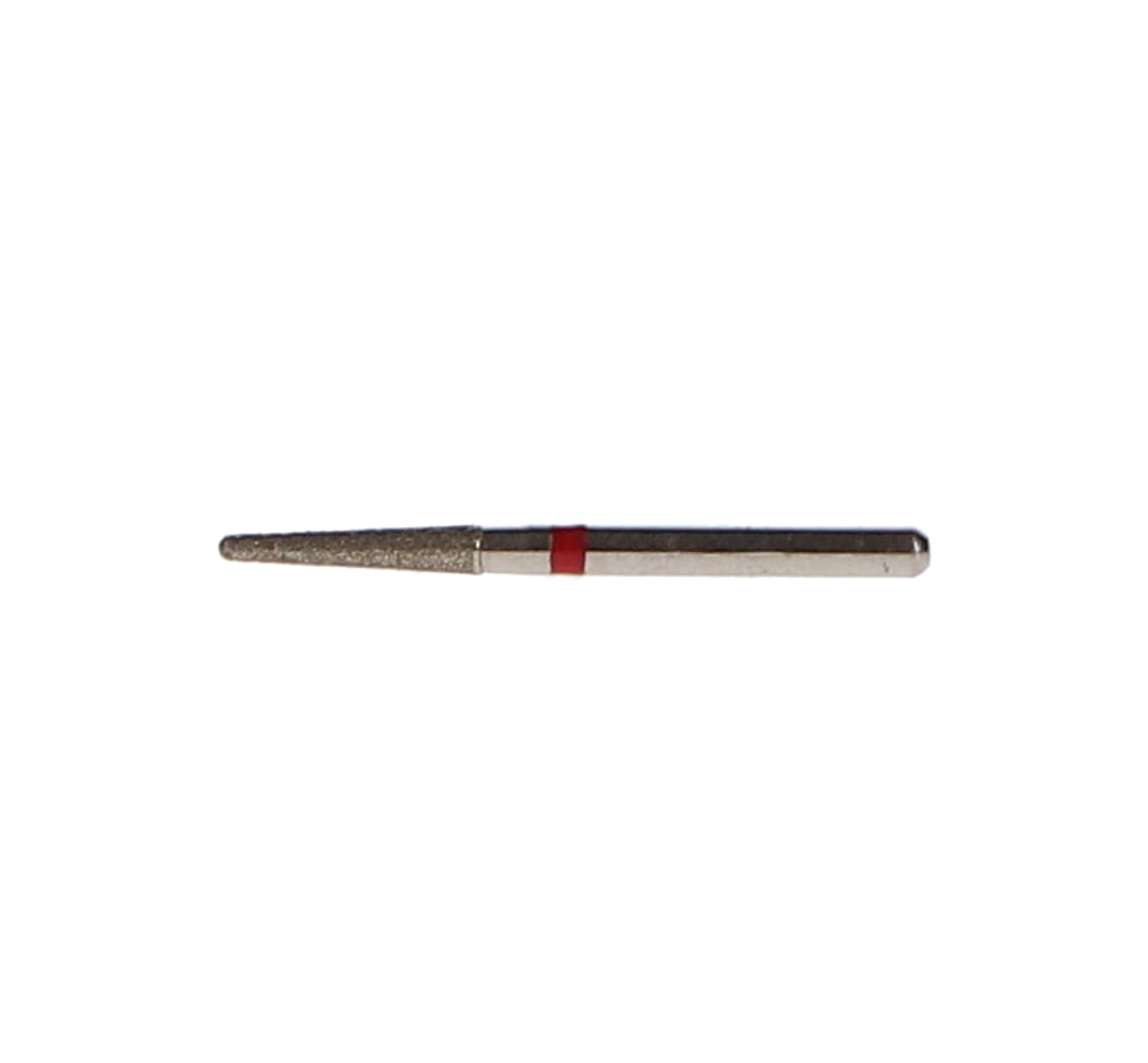 Sabur, Diamond Bur, FG, Round End Taper, Fine, Red, 1.6 mm, 856-016F, 10/Pk, DB-856-016F product image
