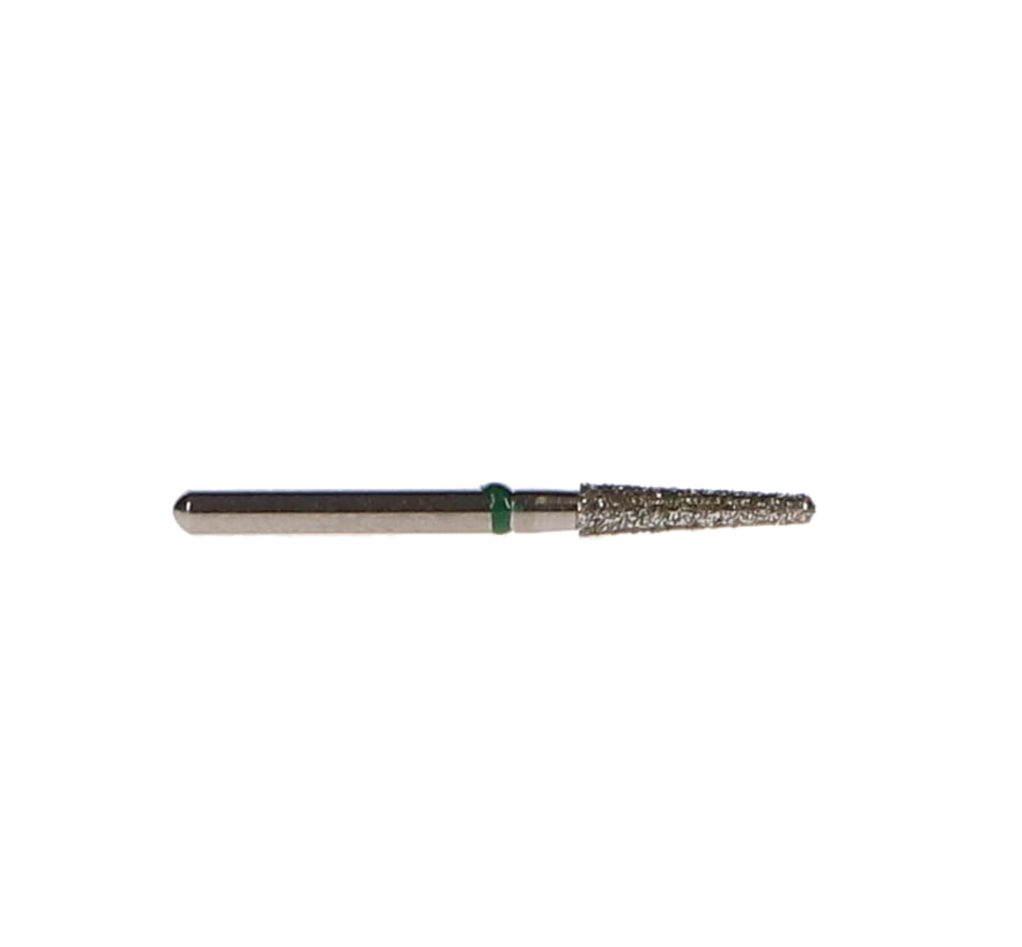 Sabur, Diamond Bur, FG, Round End Taper, Coarse, Green, 1.8 mm, 856-018C, 10/Pk, DB-856-018C product image