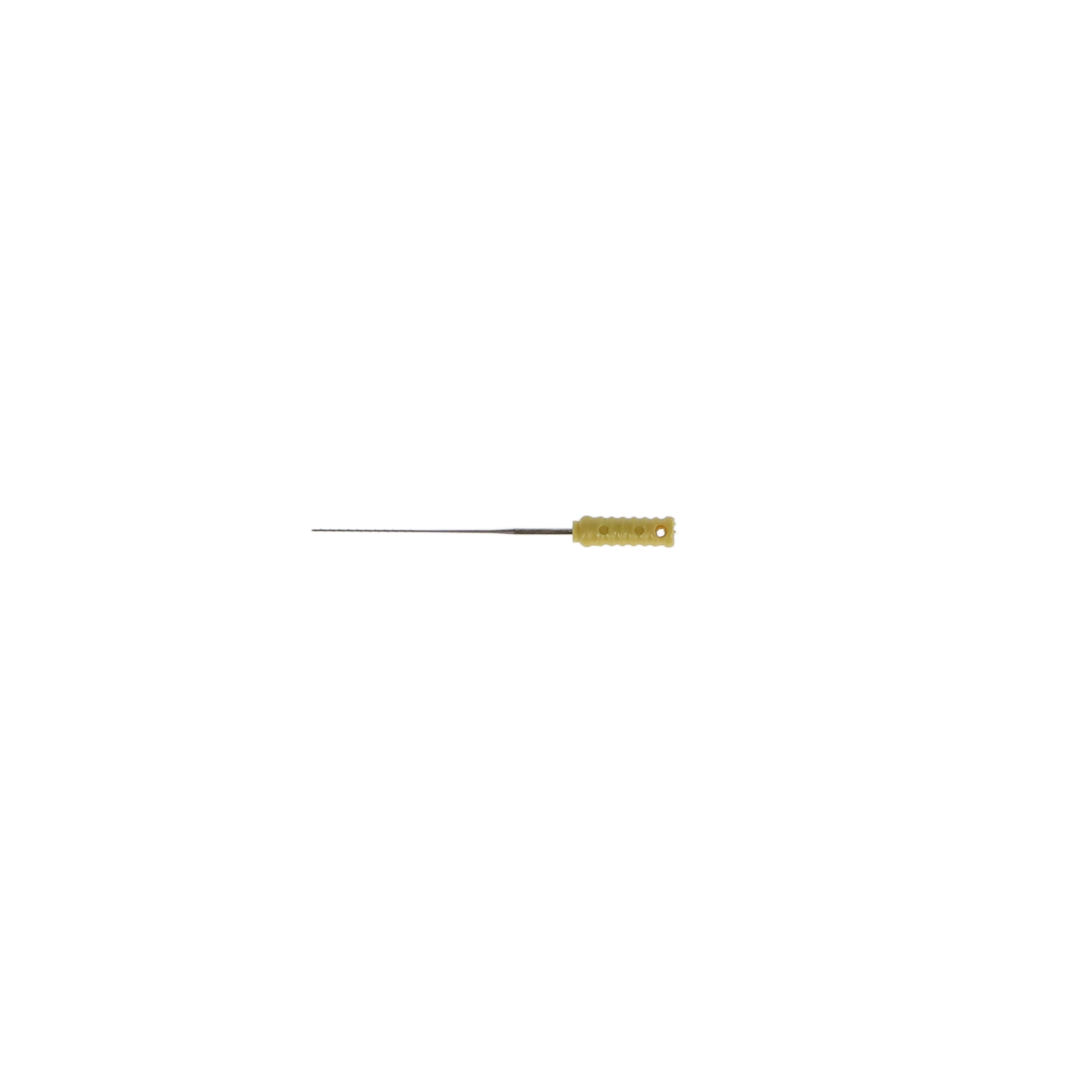 Barbed Broaches with Round Tip, Non-Sterile, # 2, XX-Fine, Yellow, 10/Pk, EN-BB2 product image