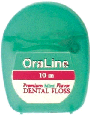 Dental Floss, Waxed, Mint, 12 yd, 144/Cs, PR108 product image