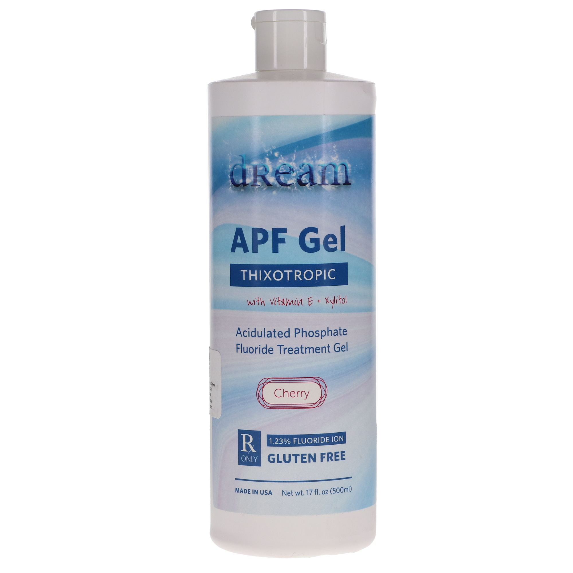 Fluoride Gel, 1.23% APF, 60-Second, 16 oz, Cherry, 1/Pk, APF-CHR product image