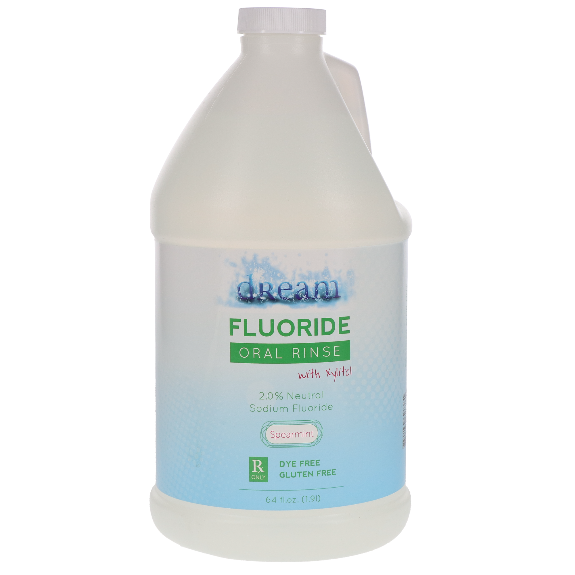 Dream Fluoride Oral Rinse, 2% Neutral Sodium Fluoride, 64 oz, Fruit Punch, 1/Pk, FOR-FP product image