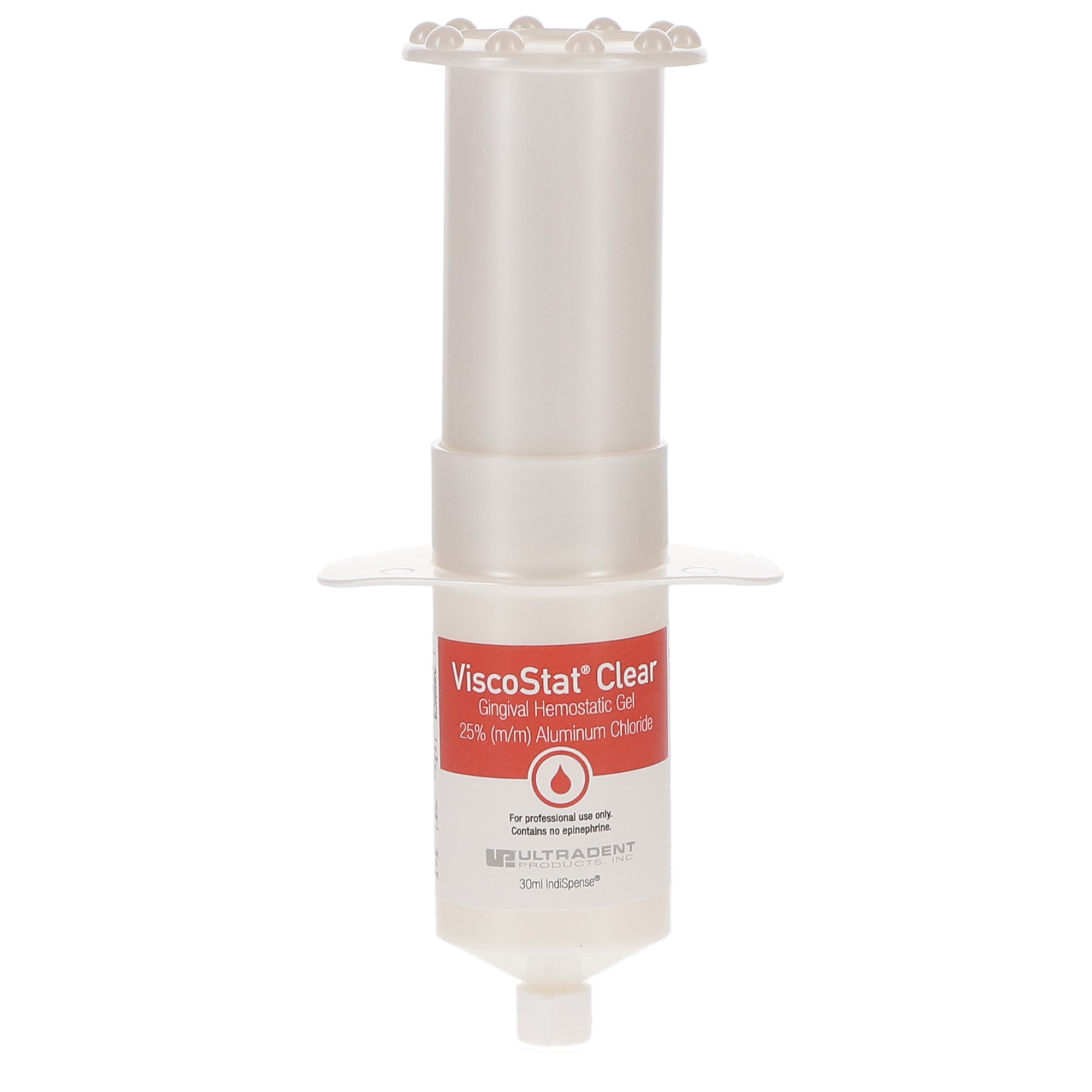 ViscoStat Clear Gingival Hemostatic Gel, IndiSpense Syringe Refill, 30 ml, 1/Pk, 6408 product image