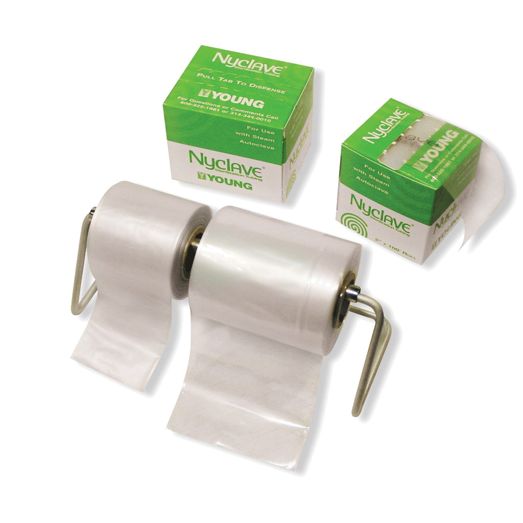 Nyclave Autoclave Sterilization Tubing, with Indicator, 3 in x 100 ft, 1/Pk, 113310 product image