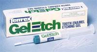 Gel-Etch Enamel Etching Gel, 35% Phosphoric Acid, Syringe Kit with 25 Tips, 12 g, Medium Viscosity, Green, 1/Pk product image