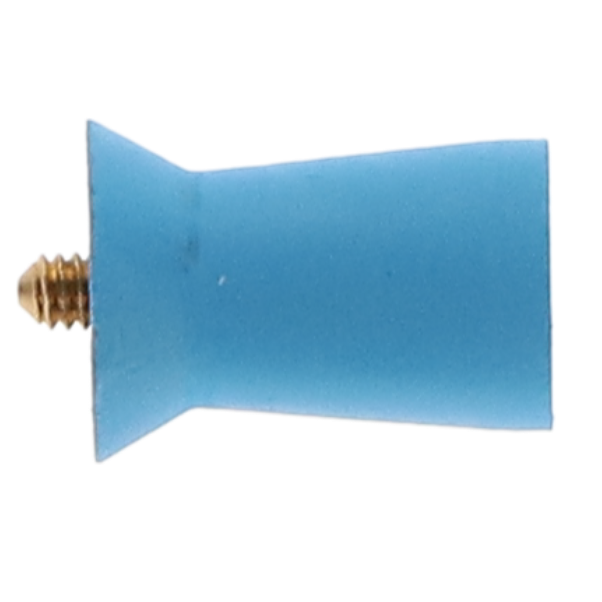 Densco Prophy Cups, Screw Shank, Soft Blue Rubber with Skirt, Ribs, and Recessed Webs, Blue, 144/Pk, 085132-144 product image