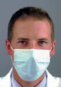 Com-Fit Earloop Fluid-Resistant Procedure Masks, Blue, 50/Box product image