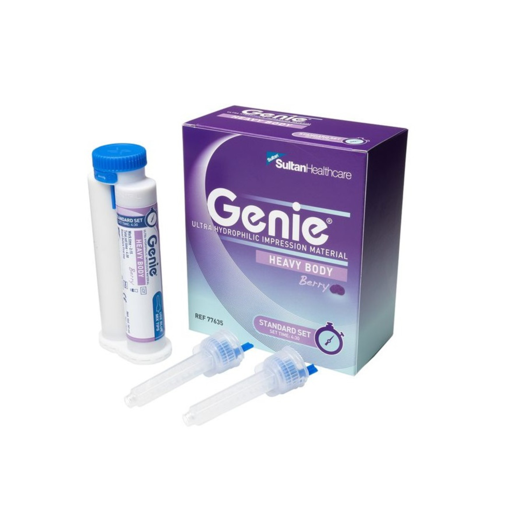 Genie VPS Impression Material, Heavy Body, Standard Set, 50 ml, 2/Pk, 77635 product image