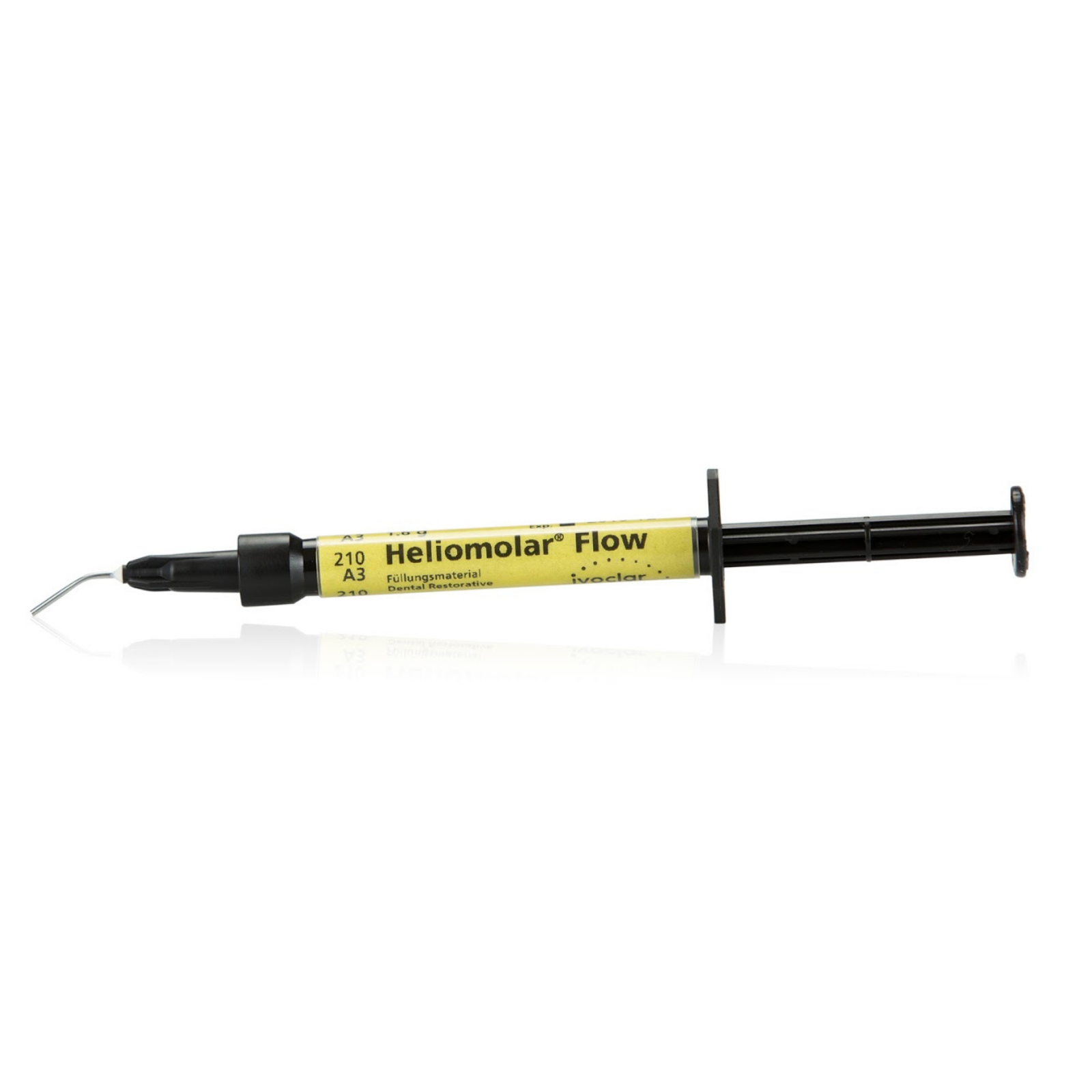 Heliomolar Flow Microfilled Resin Composite, Light-Cure, Syringe Refill, 1.6 g, A3/210, 1/Pk, 557032 (Discontinued) product image
