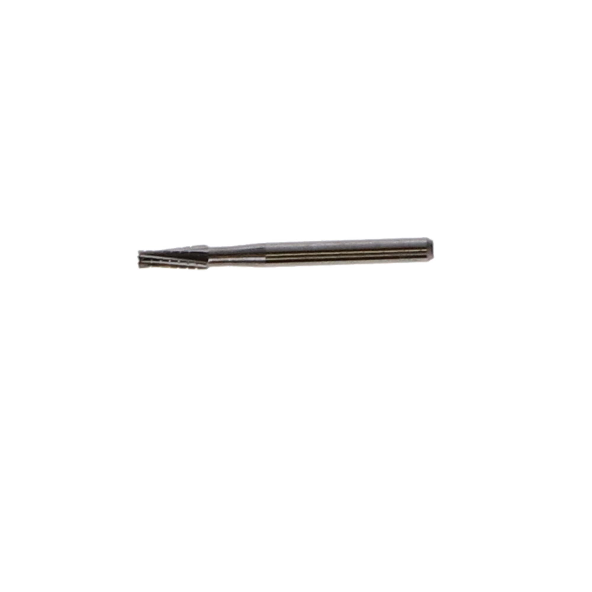 Standard Operative Carbide Burs, FG, Taper Flat End Cross Cut, # 702, 10/Pk, 17608 product image