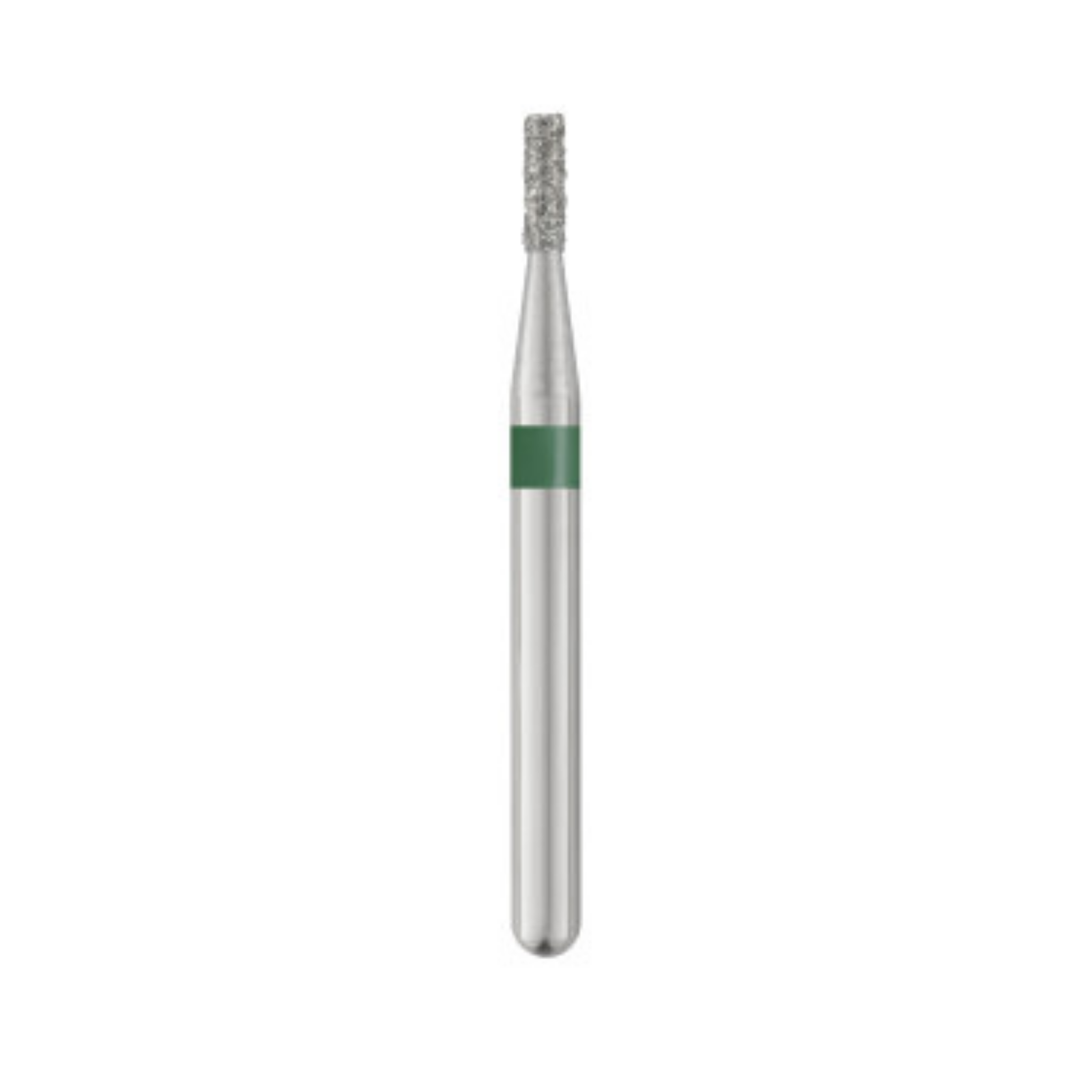 Piranha Diamond Single-Use Burs, FG, Flat End Cylinder, # 835-010, 1.0 mm, Coarse, Green, 25/Pk, 835-010C thumbnail 10
