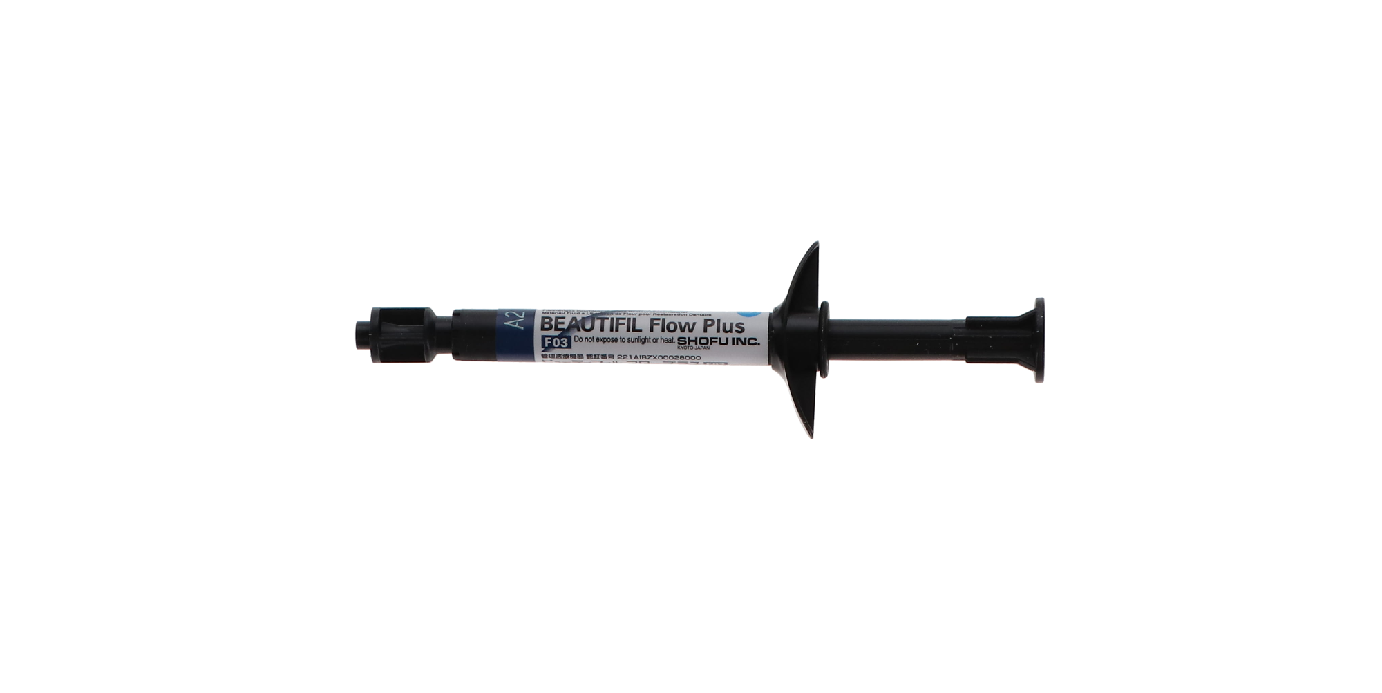 Beautifil Flow Plus Hybrid Composite, Light-Cure, Syringe Refill, F03, 2.2 g, A2, 1/Pk, 2015 product image