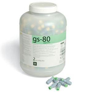 GS-80 Dispersed Phase Amalgam Capsules, 1 Spill, Fast Set, 400 mg, 500/Pk product image