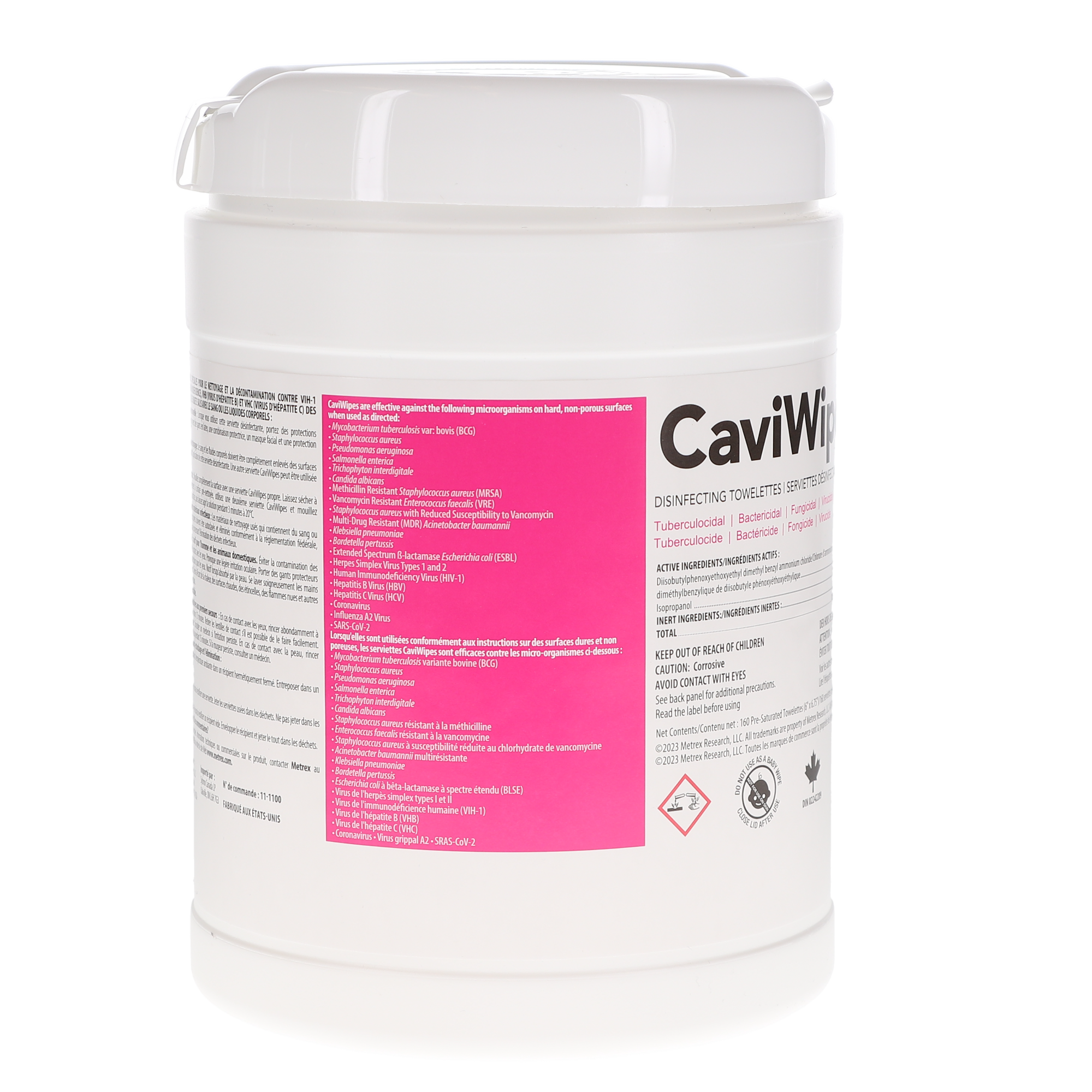 CaviWipes, 6" x 6.75", Large, 160 Wipes/Pk thumbnail 2