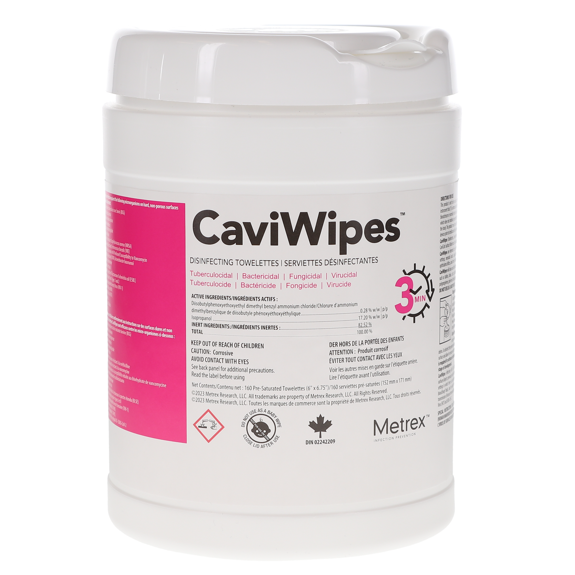 CaviWipes, 6" x 6.75", Large, 160 Wipes/Pk thumbnail 5