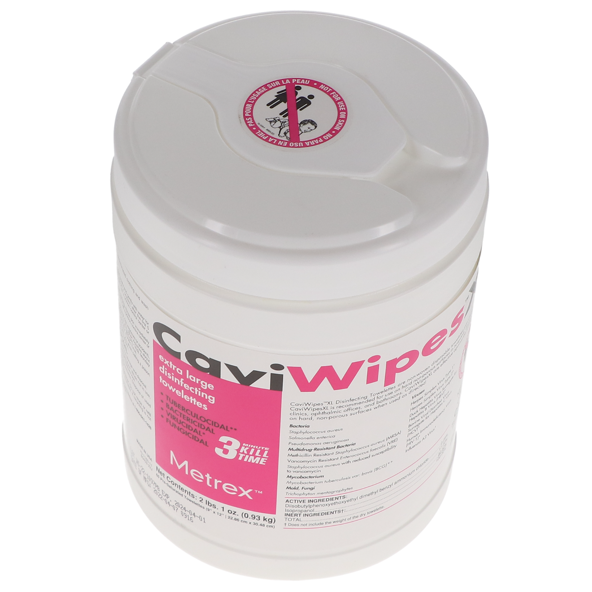 CaviWipes Towelettes XLarge 66/Cn thumbnail 5