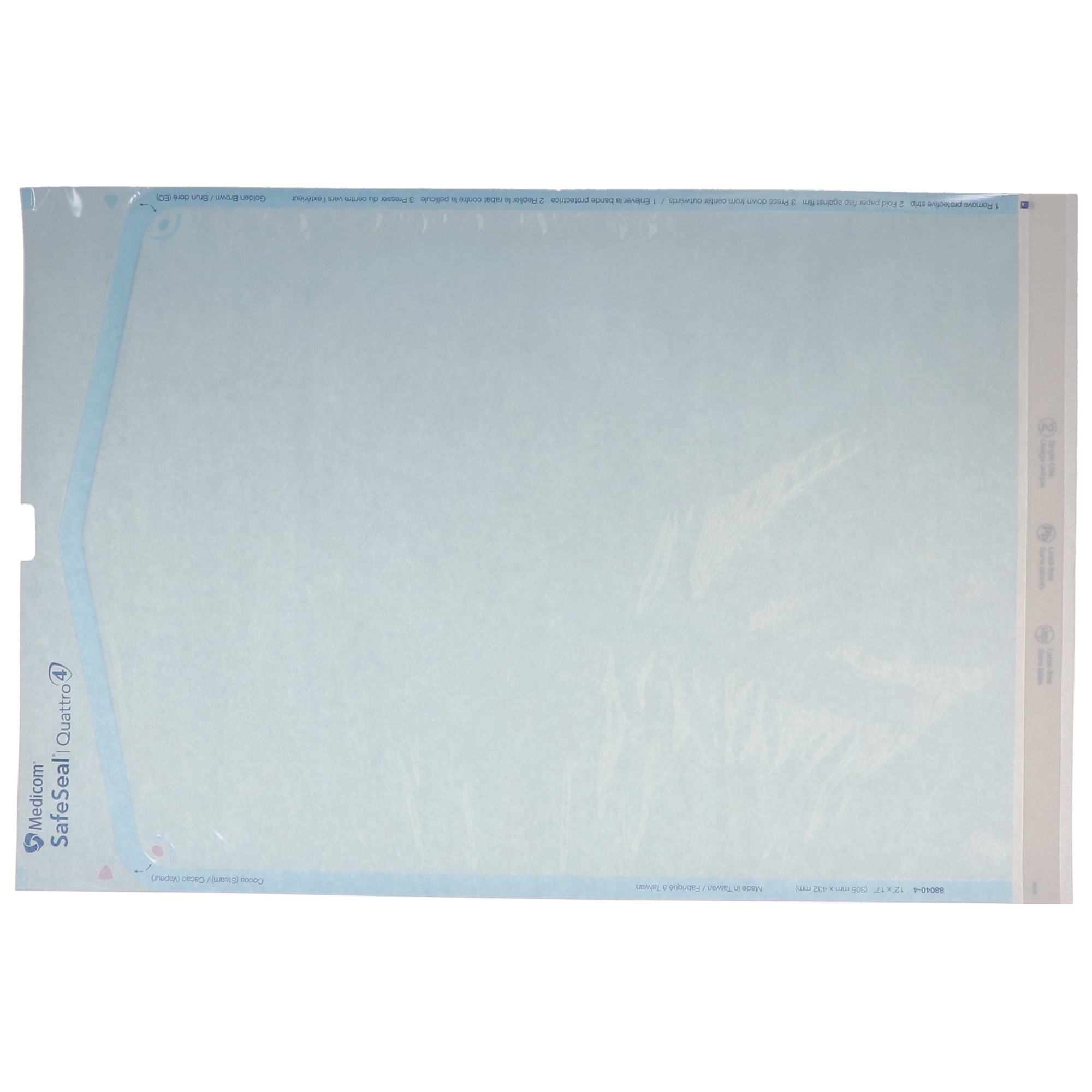 SafeSeal Quattro Pouches, 12" x 17", 200/Pk, 88040 image
