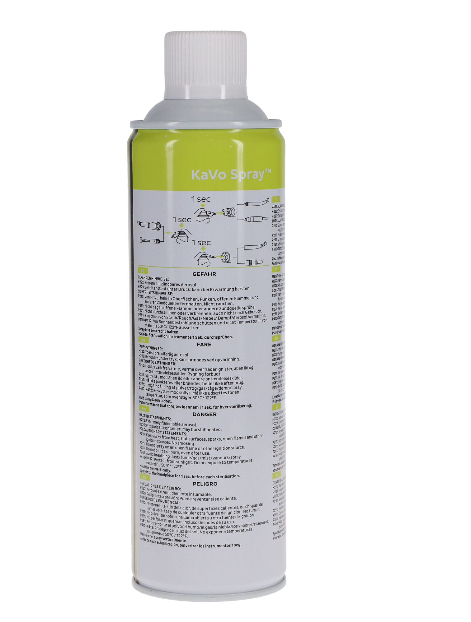 KaVo Universal Care Oil Spray, without Nozzle, 500 ml, 1/Pk product image