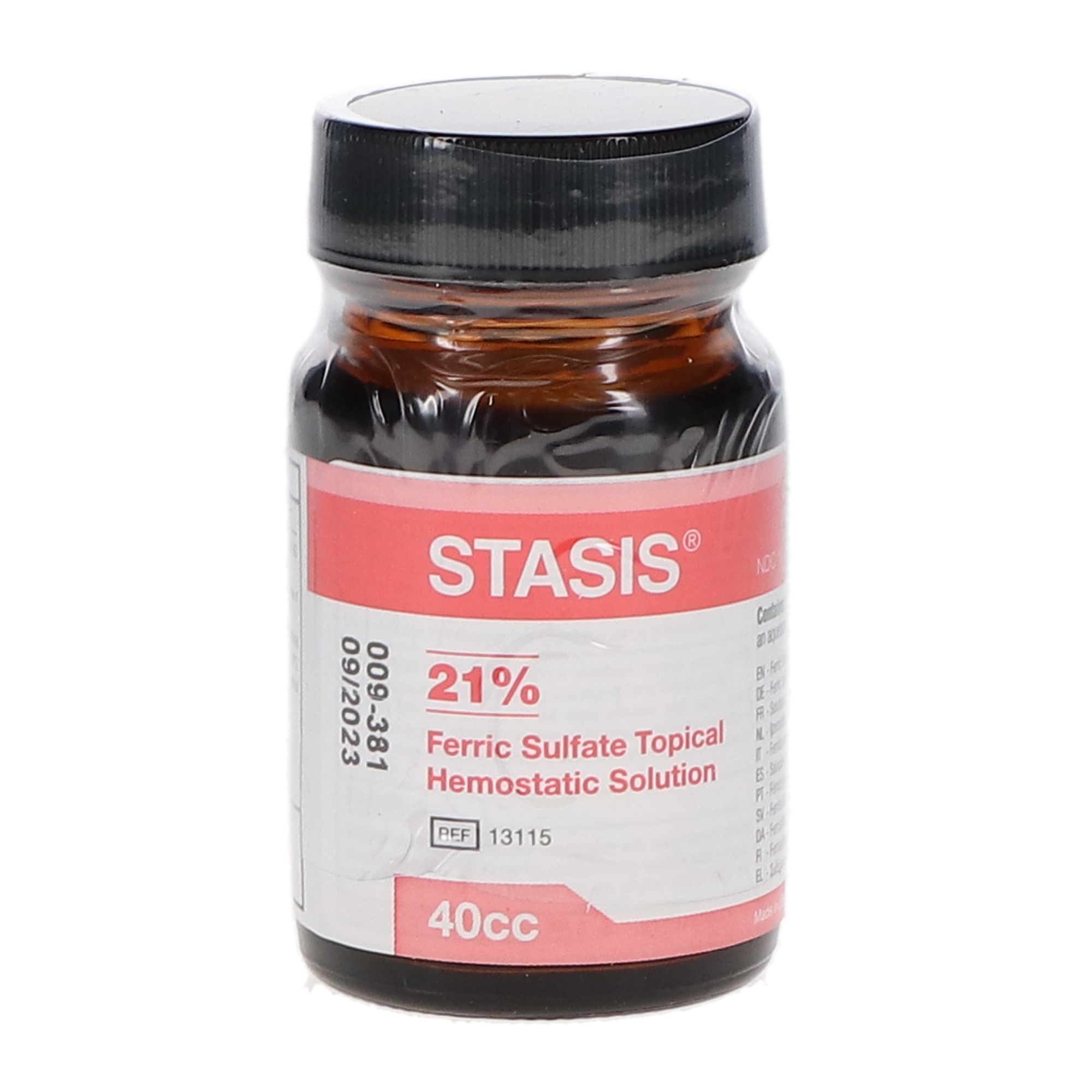Stasis Topical Hemostatic Solution, 21% Ferric Sulfate, 40 ml, 1/Pk product image