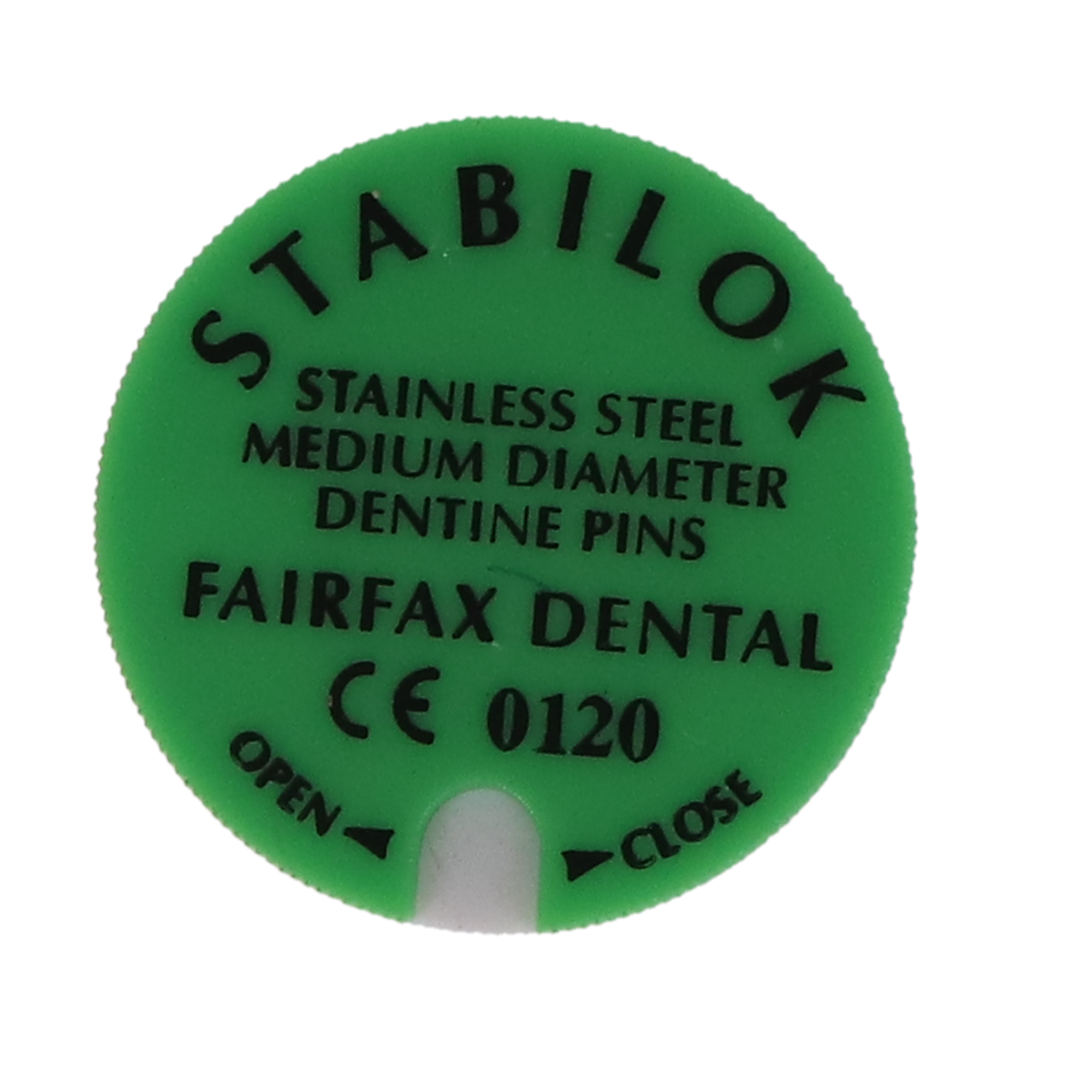 Stabilok Dentin Pins, Stainless Steel, Standard Kit, 0.027", Green, 20/Pk, 50052 (Discontinued) thumbnail 5