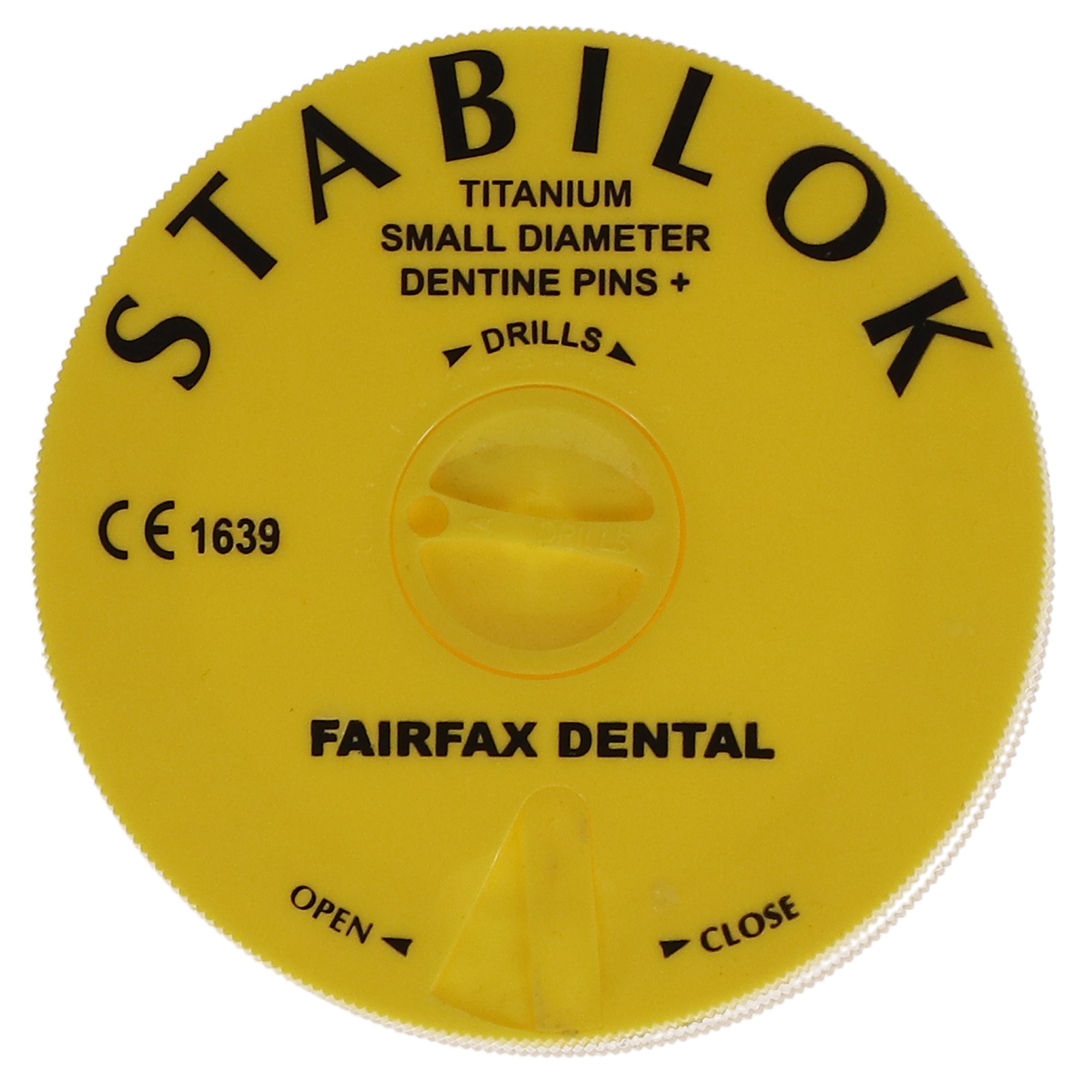 Stabilok Dentin Pins, Titanium, Economy Kit, 0.021", Yellow, 100/Pk, 60050 thumbnail 2