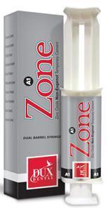 Zone Zinc Oxide Non-Eugenol Temporary Cement, Dual Barrel Syringe, 15 g, A1, 1/Pk product image