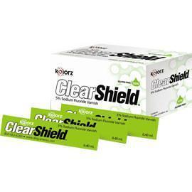 Kolorz ClearShield Fluoride Varnish, 5% NaF, Bubblegum, 200/Pk, 799504 product image