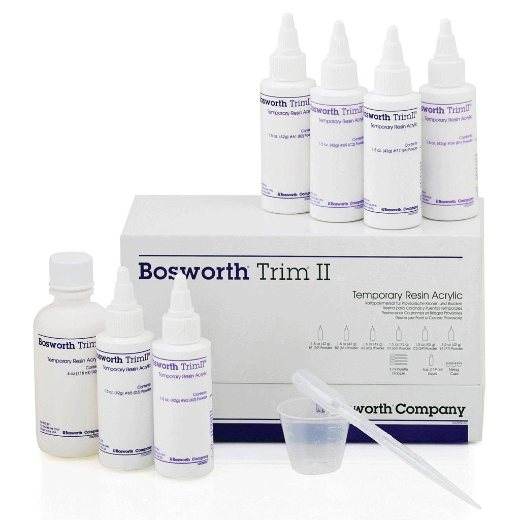 Trim II PEMA Temporary Resin Acrylic, Liquid Refill, 4 oz, 1/Pk, 921091 product image