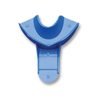 Tray Aways Disposable Plastic Impression Trays, Solid, # 10S, Upper Anterior, 12/Pk, 921893 product image