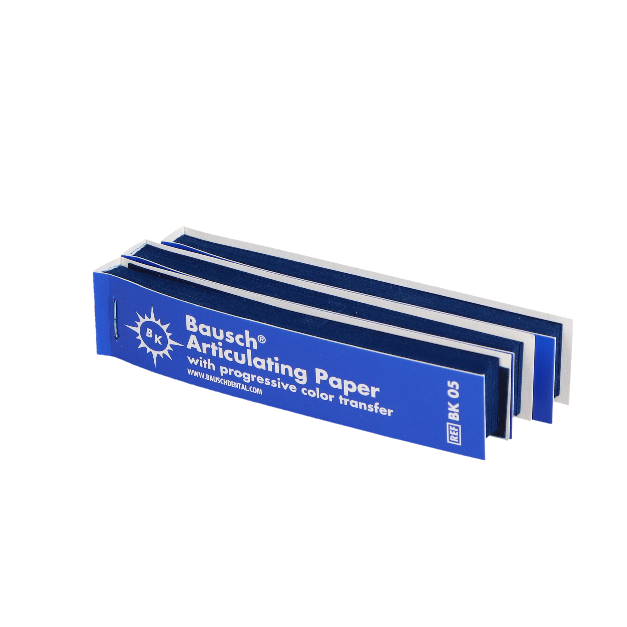 Articulating Paper Straight Booklets, 200 microns, Blue, 300/Pk, BK05 product image