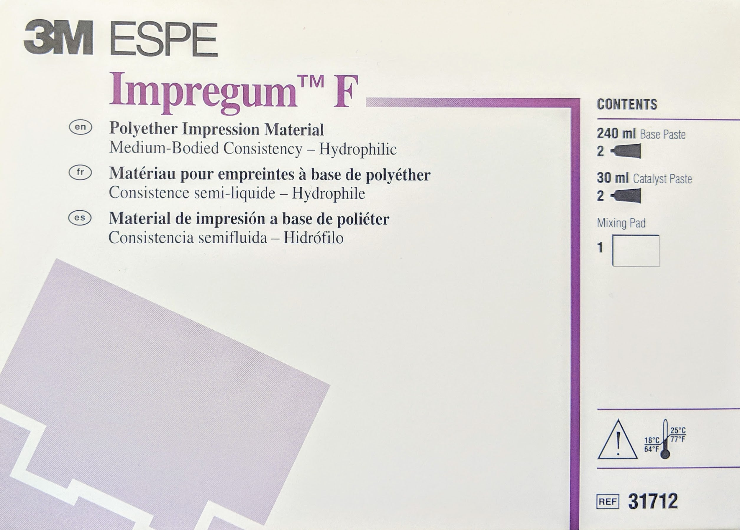 Impregum F Polyether Impression Material, Double Pack, 1/Pk - 31710 product image