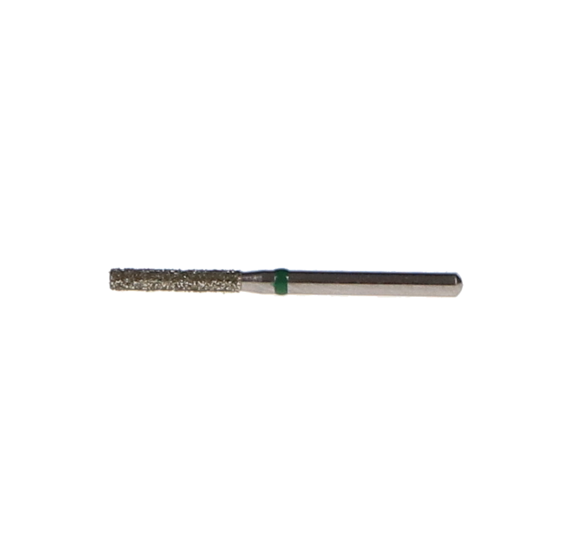 Sabur, Diamond Bur, FG, Flat End Cylinder, Coarse, Green, 1.4 mm, 837-014C, 10/Pk, DB-837-014C product image