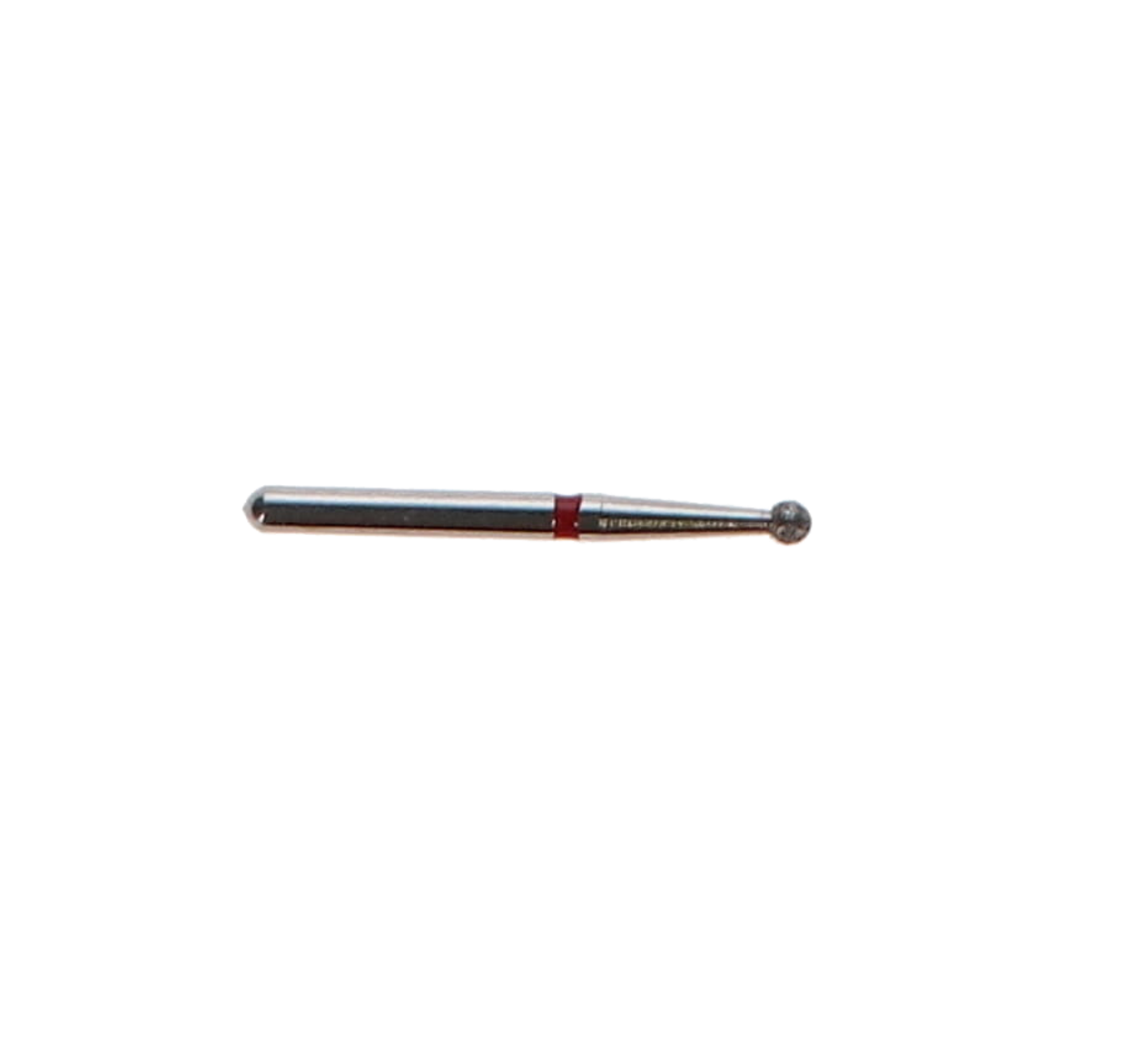Sabur, Diamond Bur, FG, Round, Fine, Red, 1.6 mm, 801-016F, 10/Pk, DB-801-016F product image