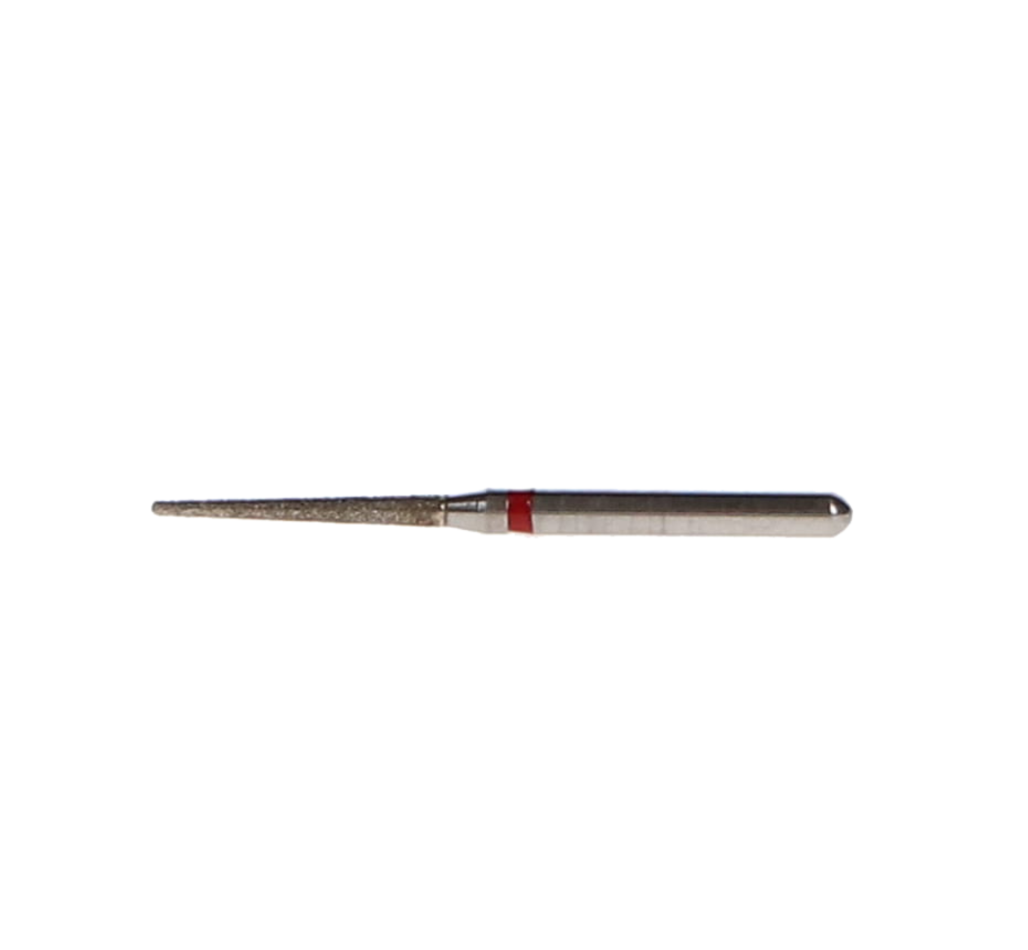 Sabur, Diamond Bur, FG, Round End Taper, Fine, Red, 1.2 mm, 850-012F, 10/Pk, DB-850-012F product image