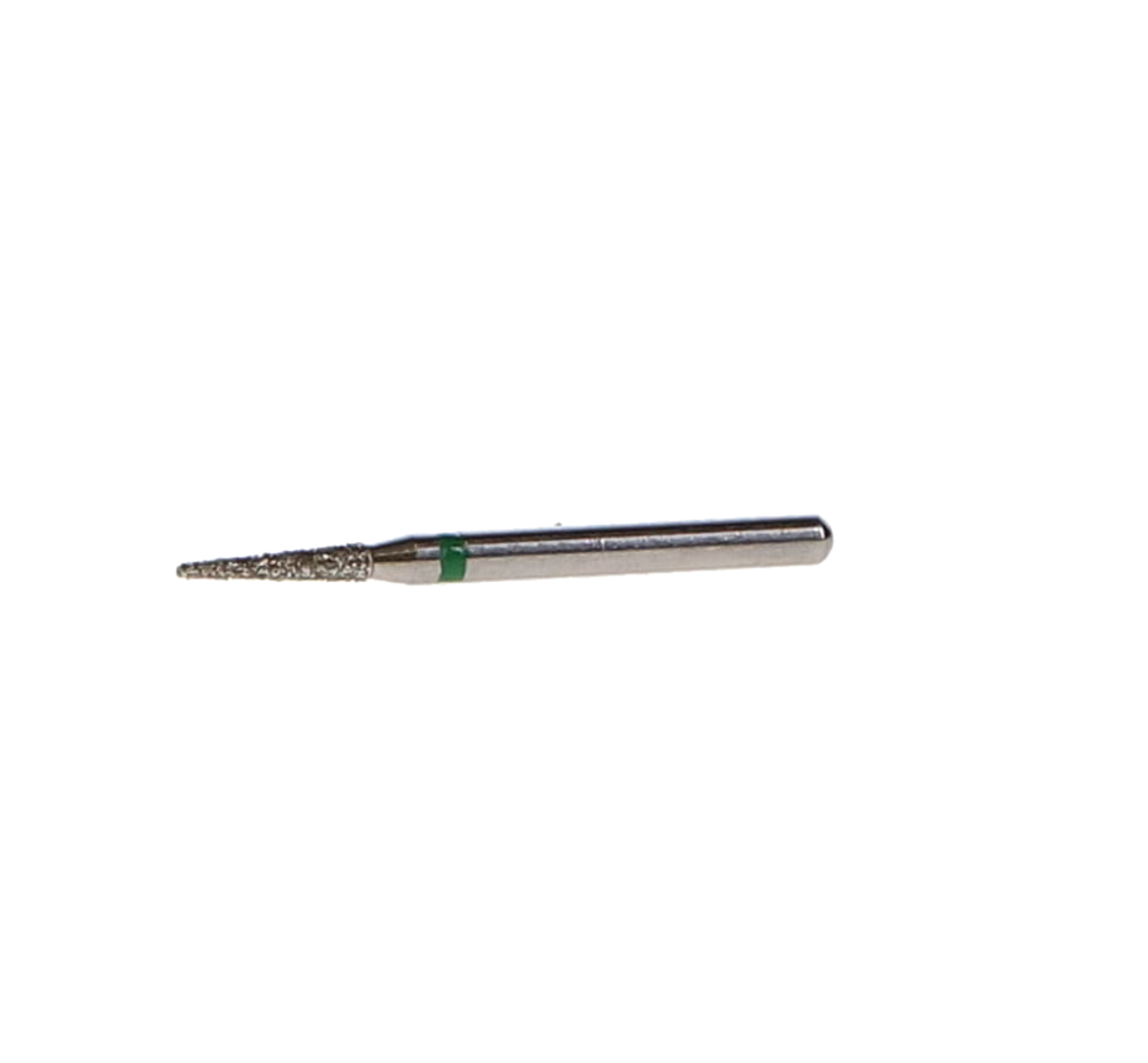 Sabur, Diamond Bur, FG, Round End Taper, Coarse, Green, 1.2 mm, 852-012C, 10/Pk, DB-852-012C product image