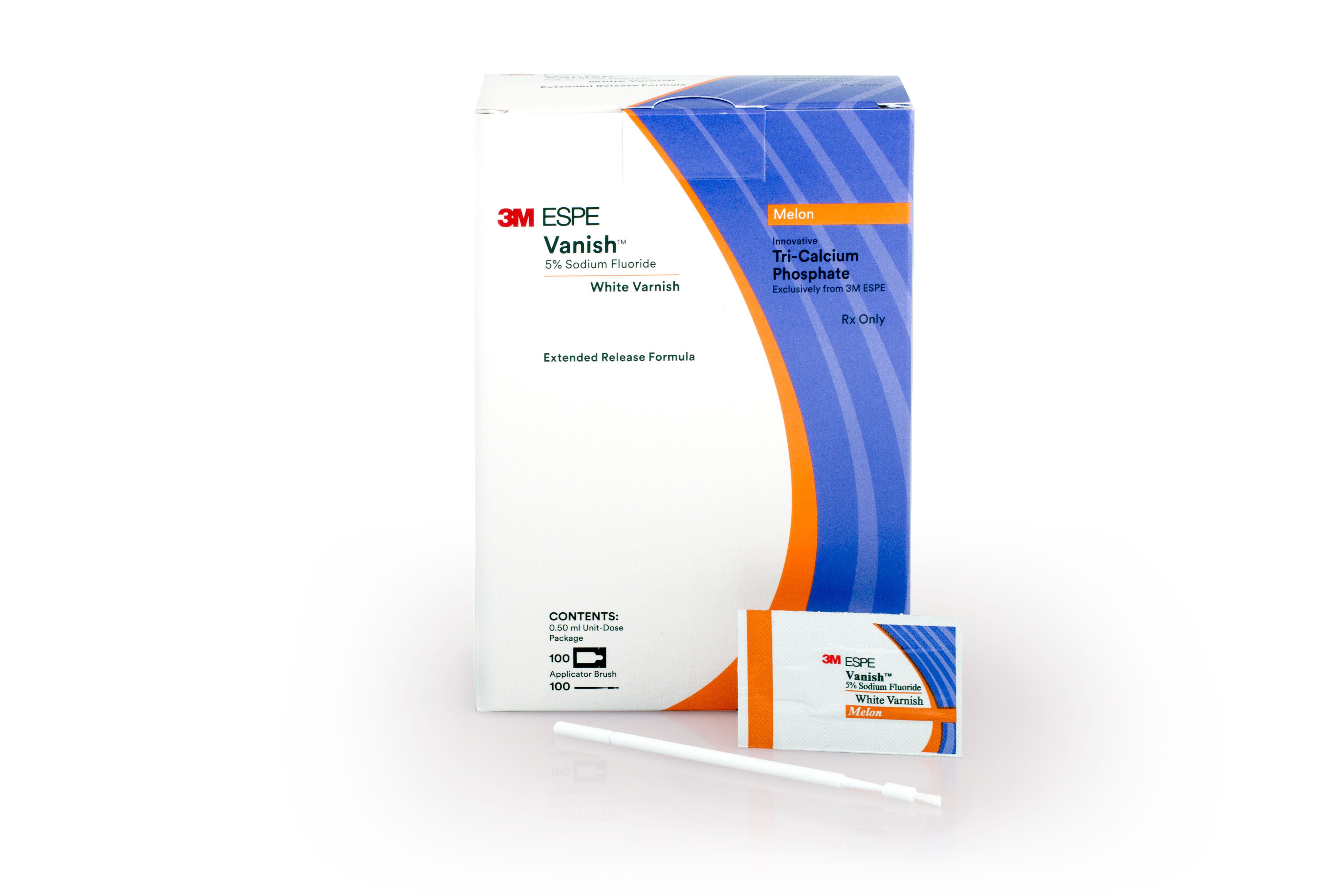 Vanish 5% NaF White Varnish, Unit Dose, Melon, 1000/Pk product image