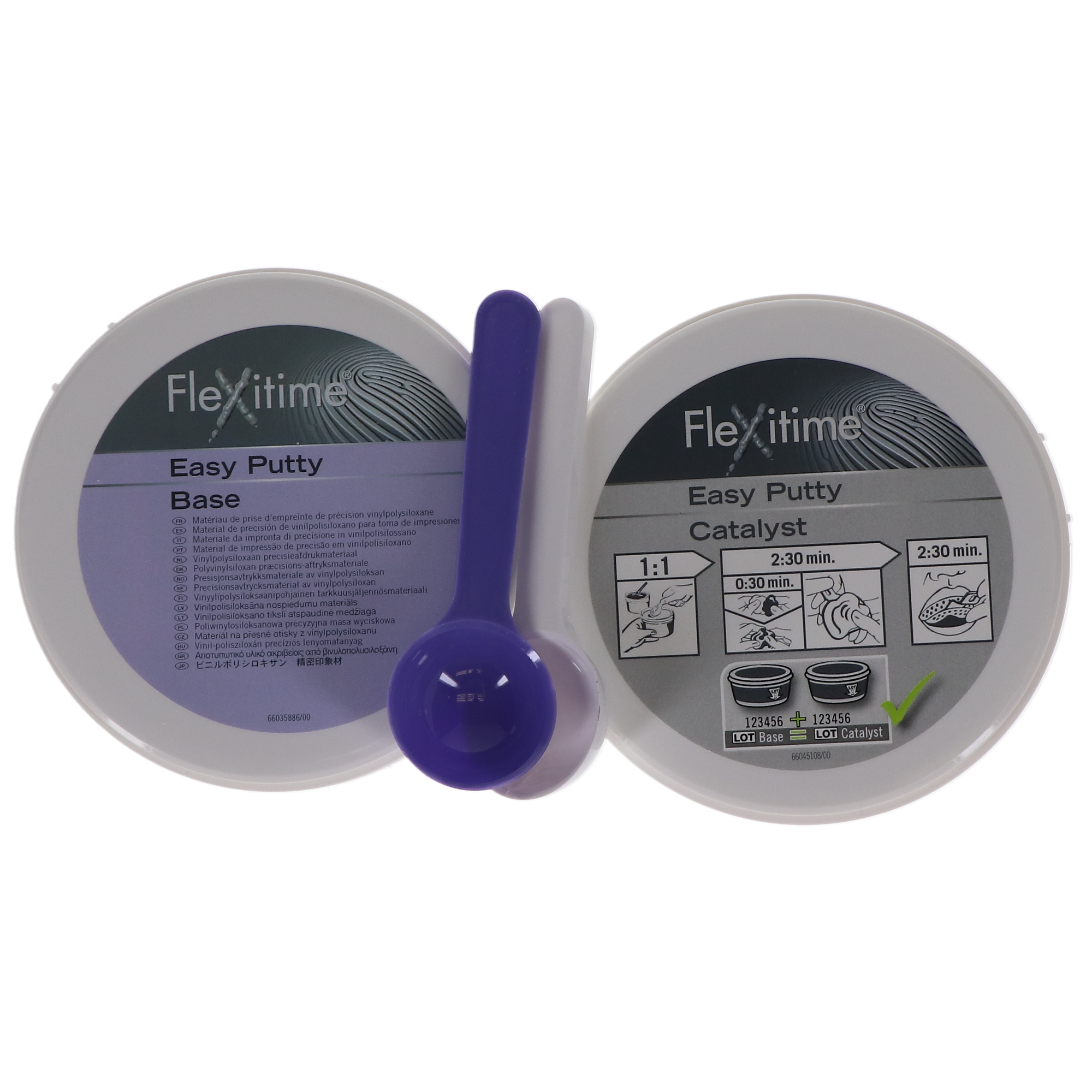 Flexitime VPS Impression Material, Easy Putty Refill, 600 ml, 1/Pk product image