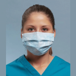 Defend Diffuser/Anti-Fog Earloop Face Masks, ASTM Level 1, Blue, 50/Pk, MK1046 product image
