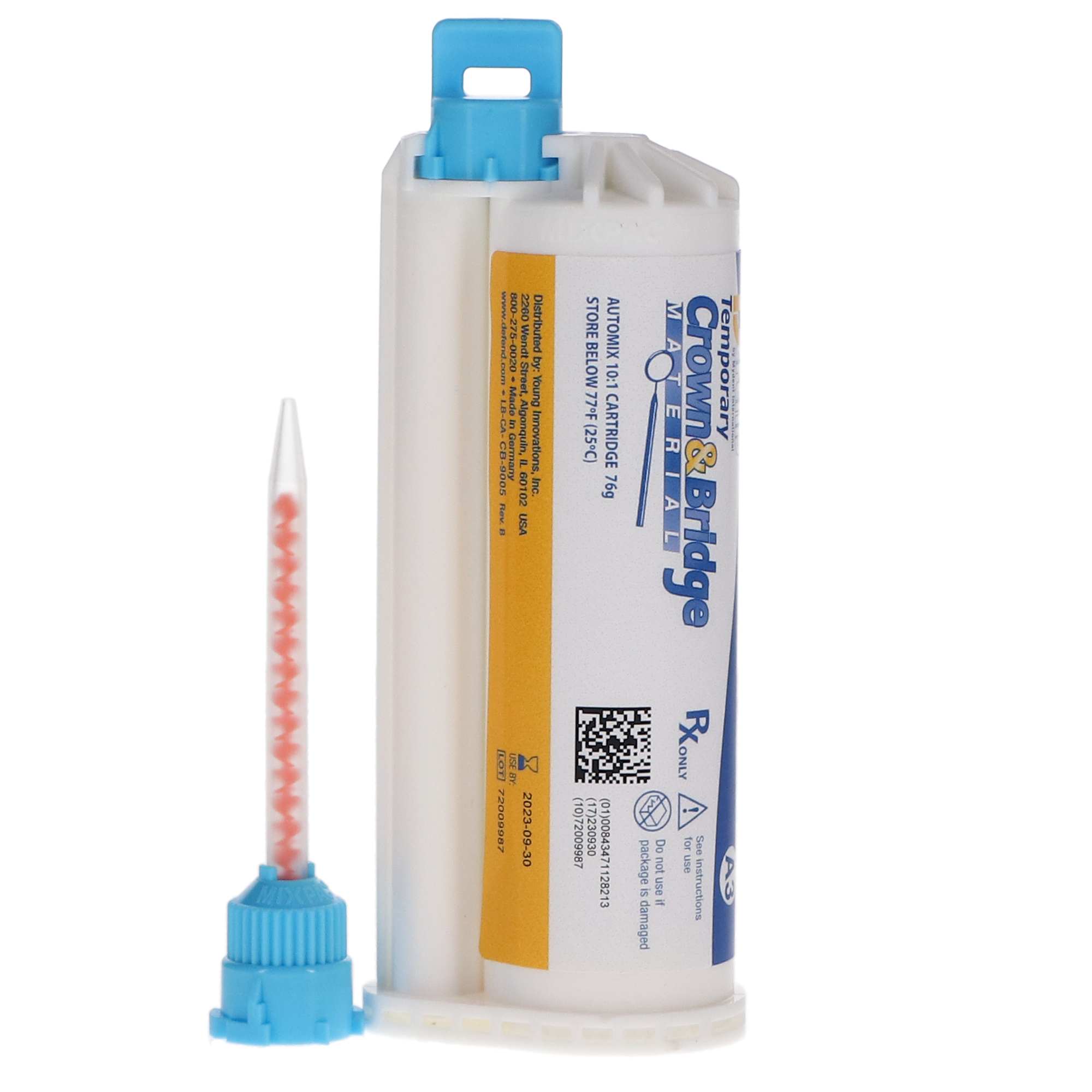 Temporary Crown & Bridge Material, 76 g, A3, 1/Pk, CB9005 product image