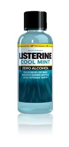 Listerine Zero Mouthwash, Patient Size, 3.2 oz, Clean Mint, 24/Pk product image