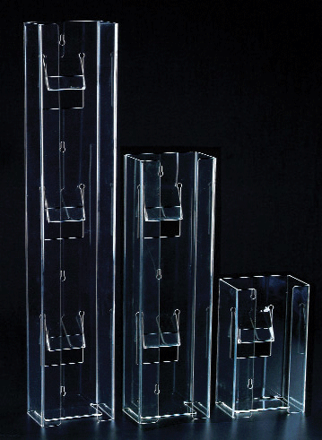 Double Glove Dispenser, Vertical, Clear, 1/Pk, IC366 product image